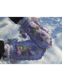 Рукавицы "Цветочные"